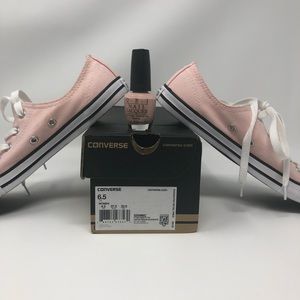 CONVERSE Sneakers CTAS DAINTY OX VAPOR PINK/BLK/WH
